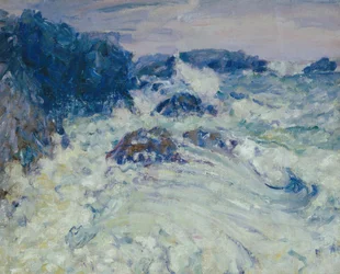 Mer agitée, Morestil